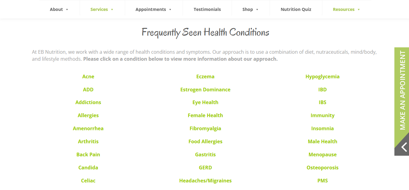 eb nutrition